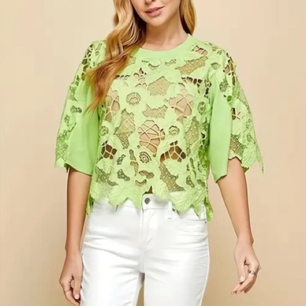 Crochet Lace Gorgeous Top